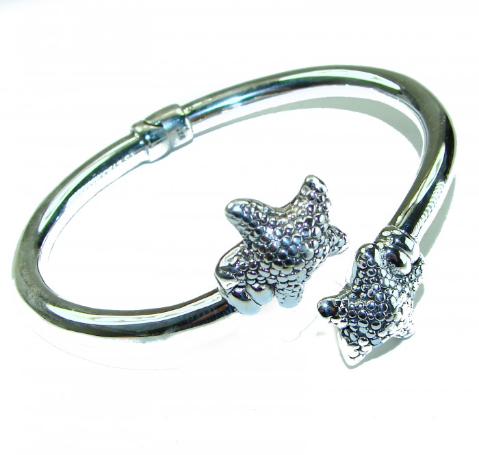 Seaside Italy made Starfish Bracelet in best quality .925 Sterling Silver