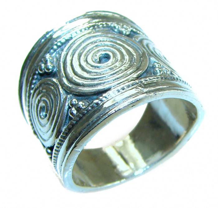 Precious - Bali made .925 Sterling Silver handcrafted Ring s. 6