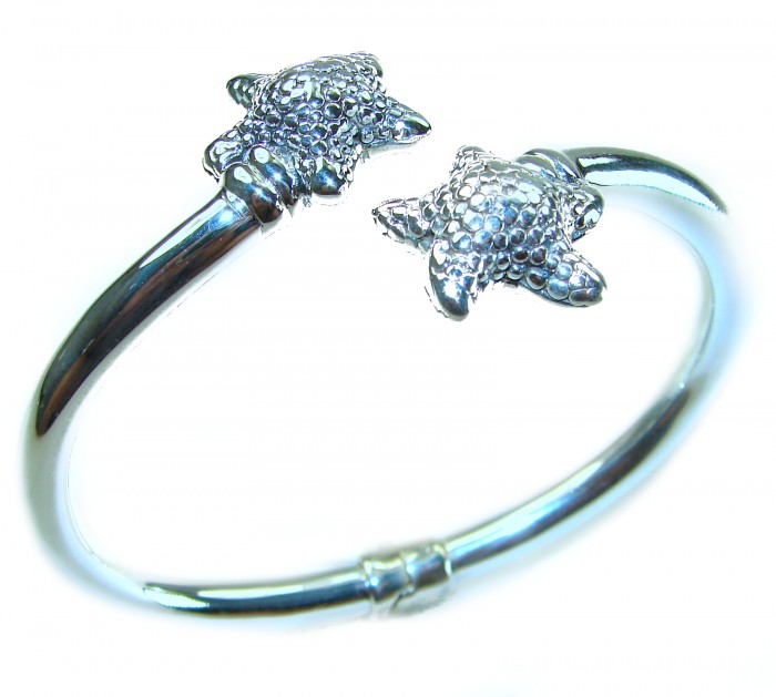 Seaside Italy made Starfish Bracelet in best quality .925 Sterling Silver