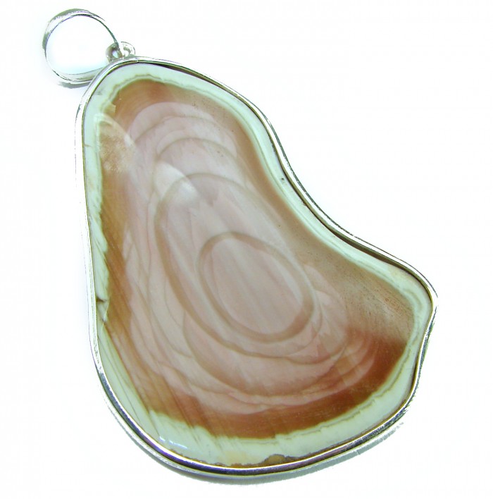 Perfect quality Imperial Jasper .925 Sterling Silver handmade Pendant