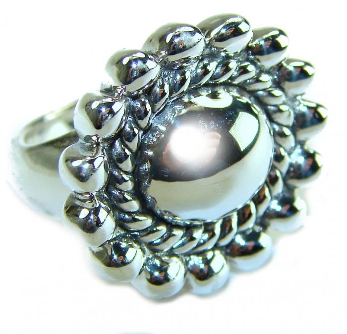 Perfection - Bali made .925 Sterling Silver handcrafted Ring s. 6