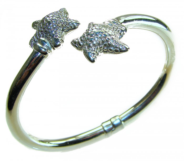 Seaside Italy made Starfish Bracelet in best quality .925 Sterling Silver