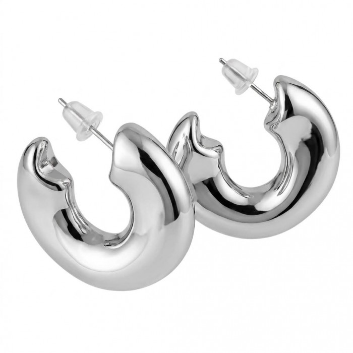 Modern Concept handmade silver earrings