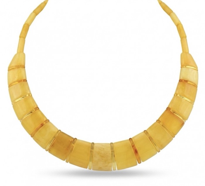 Dazzling - Rare!- vintage Style- natural Butterscotch Baltic Amber .925 Sterling Silver handcrafted necklace