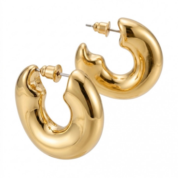 Luxurious Golden tone handcrafted Stylish earrings