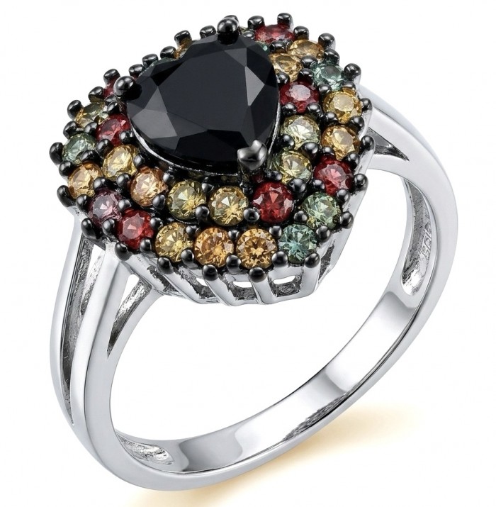 Blue Heart 8.2 carat natural Sapphire .925 Sterling Silver Perfectly handcrafted Ring s. 8