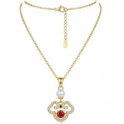 Golden Hearts Sublime natural Golden handmade FASHION Necklace