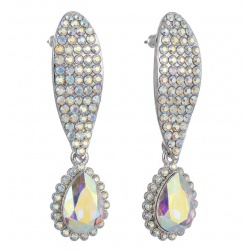 Mystic Topaz 7.5 carat Sterling Silver handmade Earrings