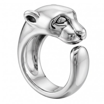 Cheetah .925 Sterling Silver handmade Statement Ring s. 8