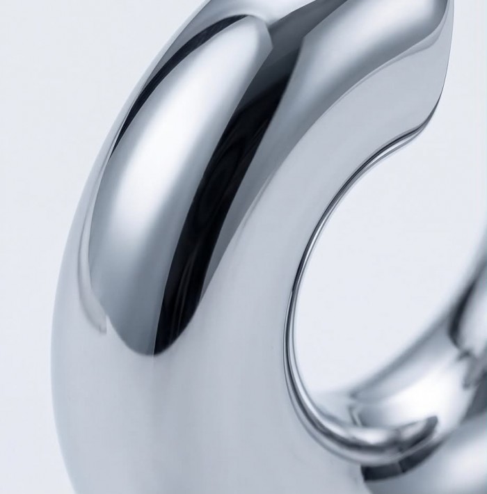 Modern Concept handmade silver earrings - photo 2